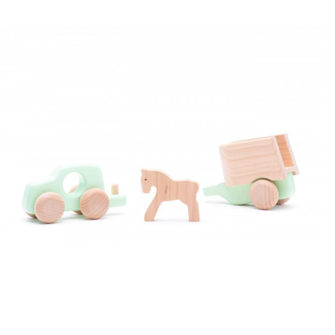Bajo: Truck with Horse (mint) - Image 2