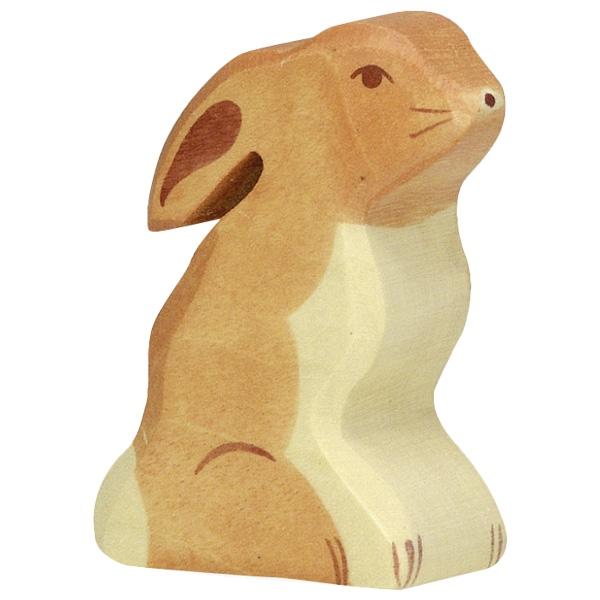 Holztiger: Hare (sitting)