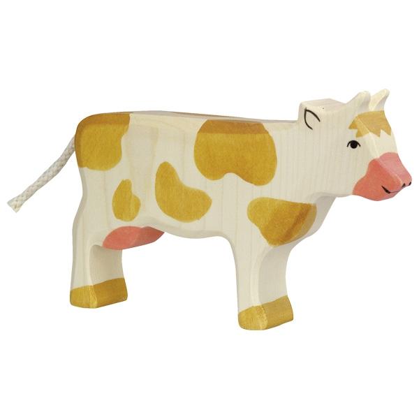 Holztiger: Cow (brown)