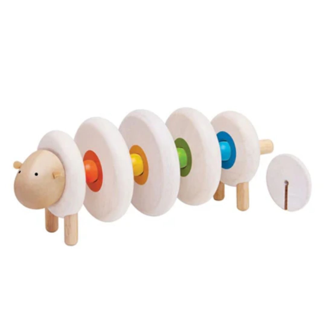 PlanToys_Lacing Sheep_Ovca za natikanje