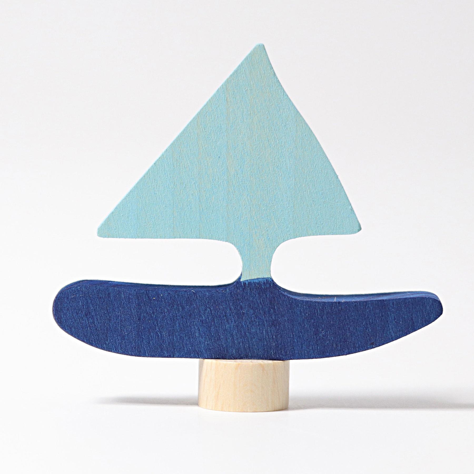 Waldorf Ring Figure: Sailing Boat