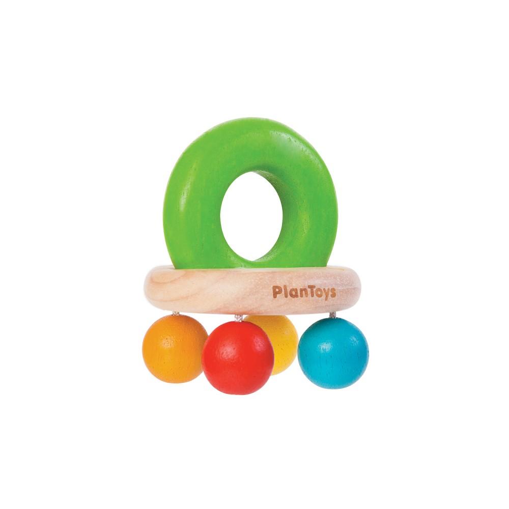 Plan Toys: Rainbow Bell Rattle
