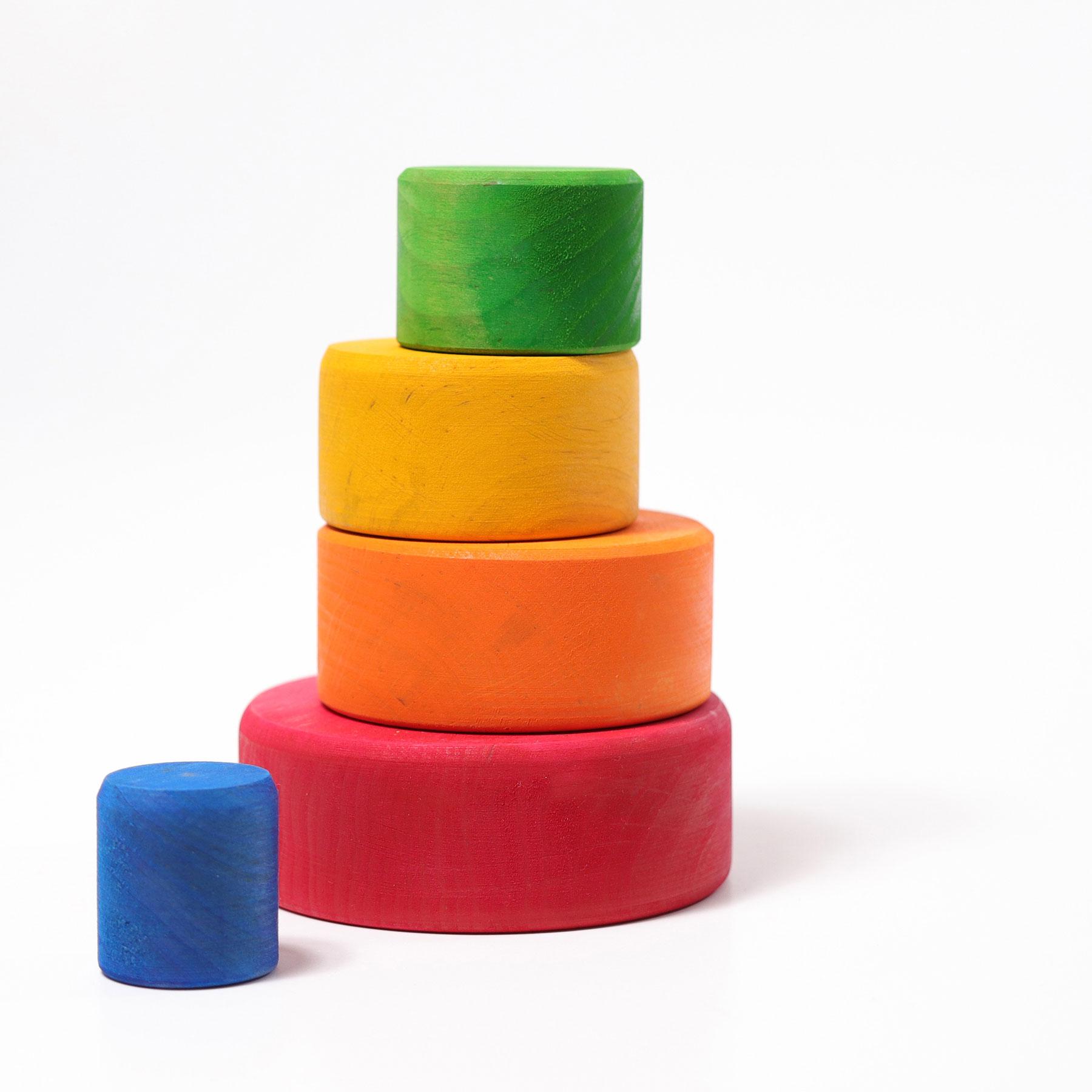 Grimm's: Set of Bowls (red rainbow) - Image 2