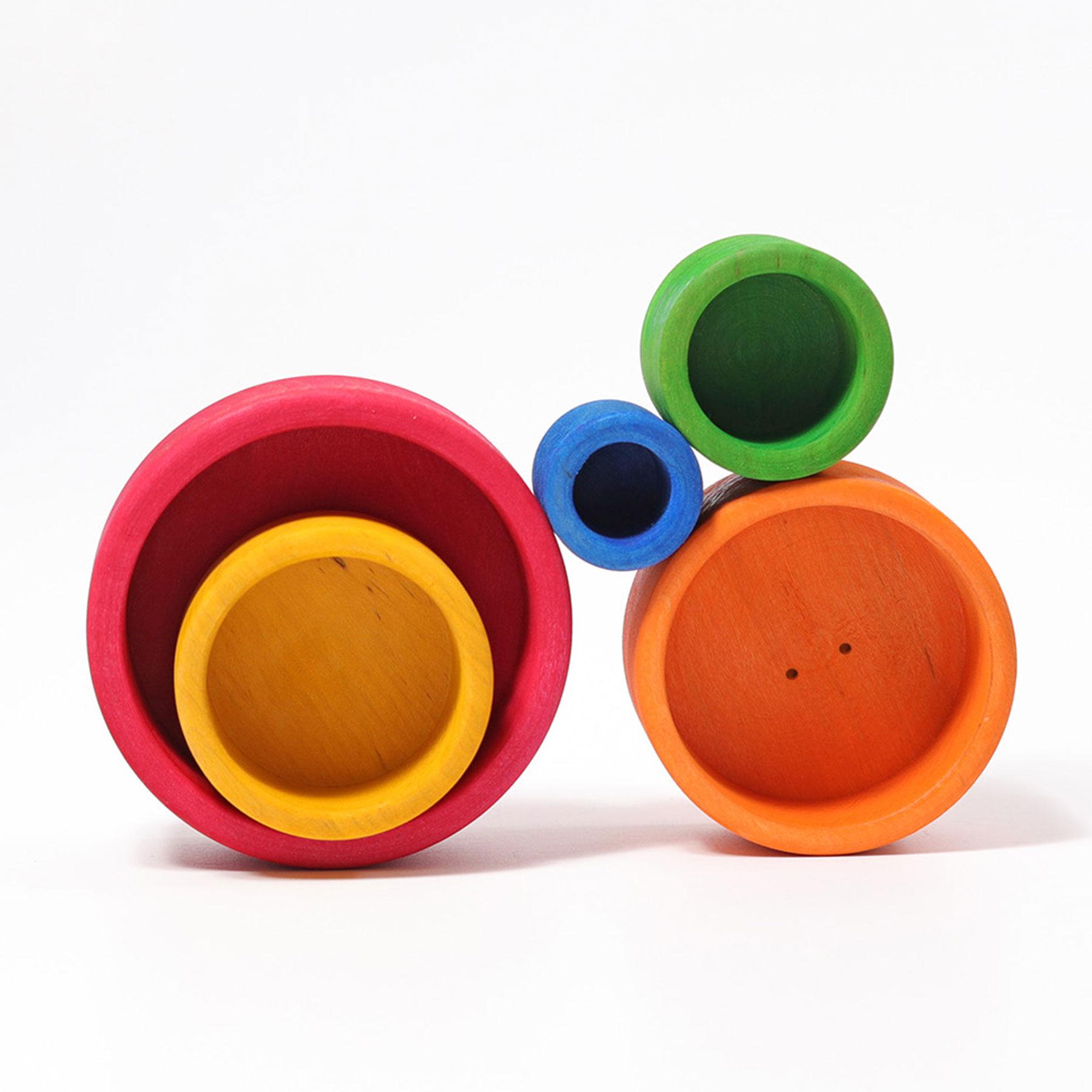 Grimm's: Set of Bowls (red rainbow) - Image 3