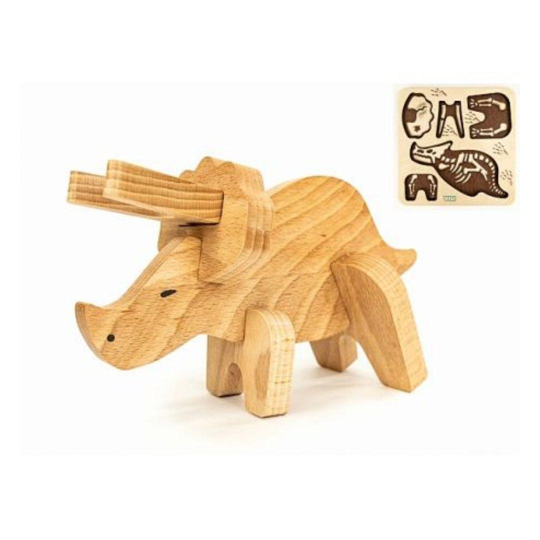 Bajo: Paleo Puzzle Triceratops