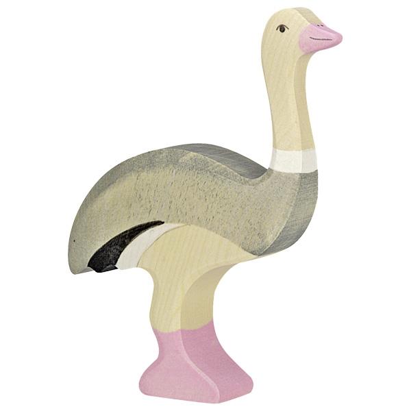 Holztiger: Ostrich
