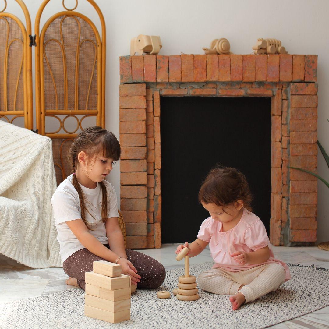 Plan Toys: Natural Stacking Tower - Image 2