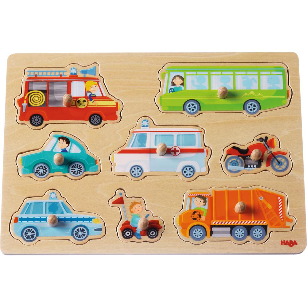 Haba: World of Vehicles Peg Puzzle