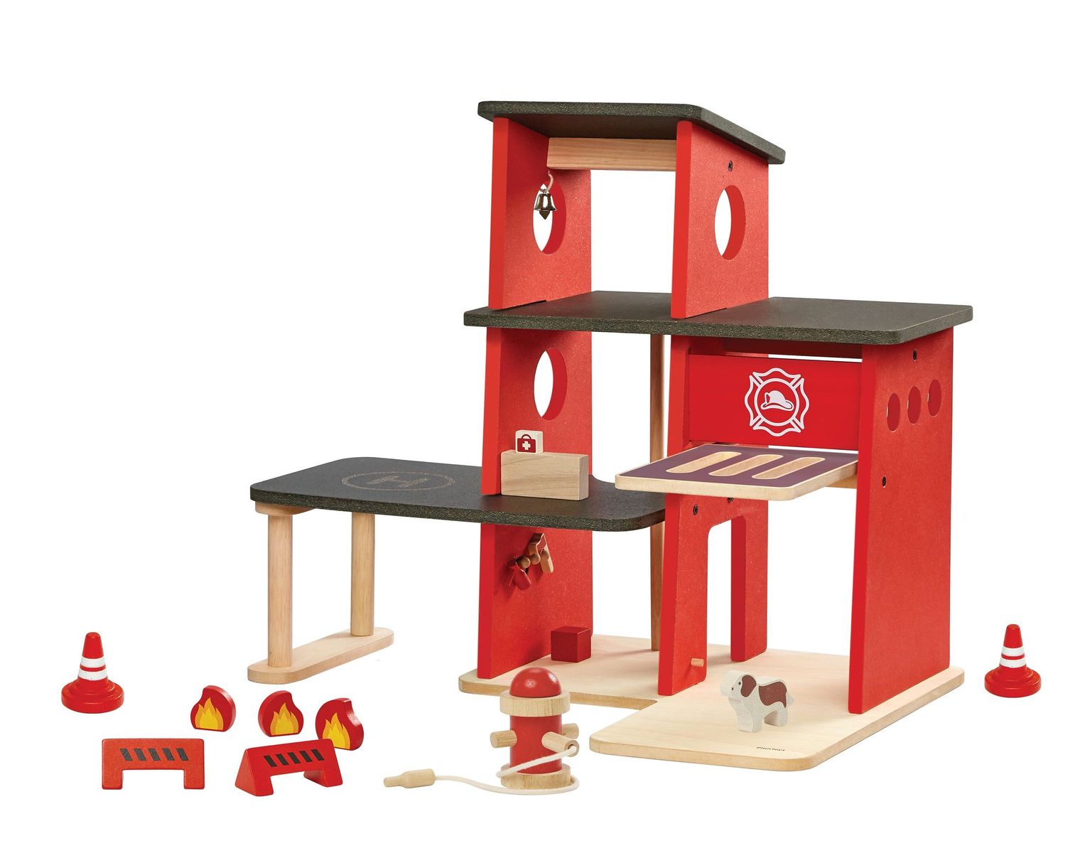 Plan Toys: Fire Station | Malih nog naokrog