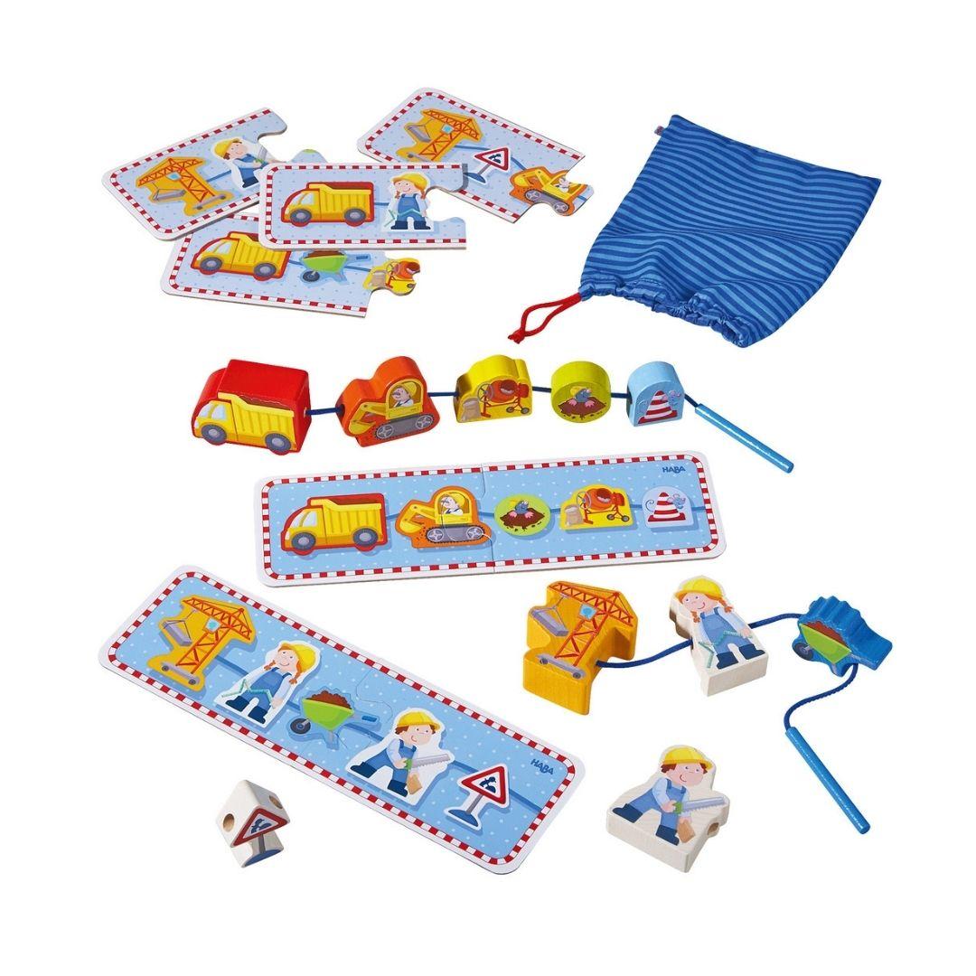 Haba: Construction Site Threading Game