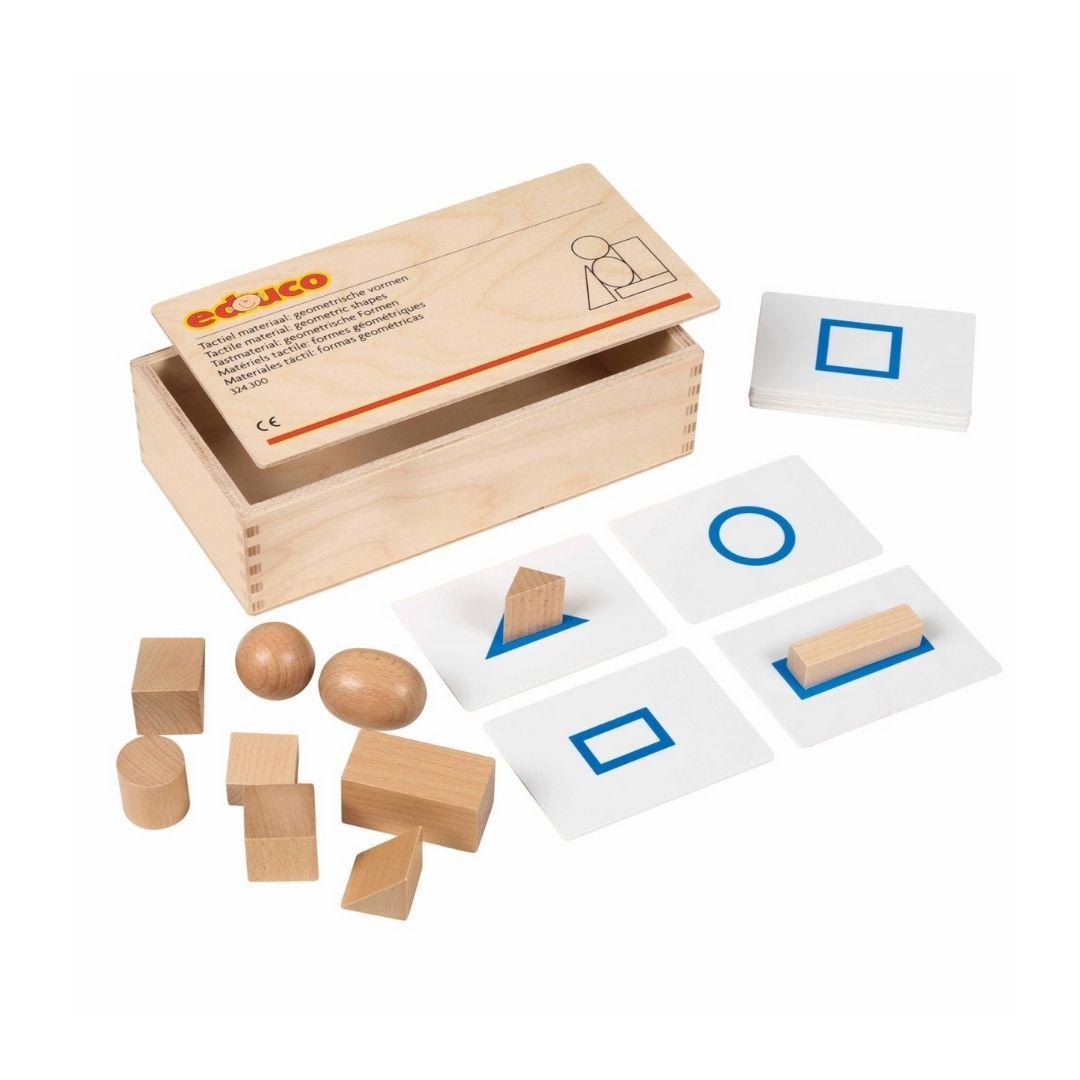 Educo: Tactile Geometric Shapes (with contour cards)