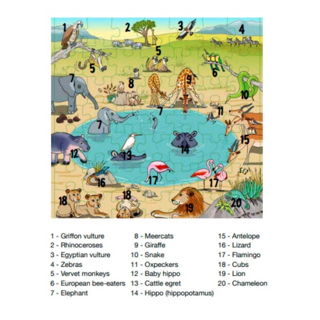Educo: Velika sestavljanka Savana - Image 2