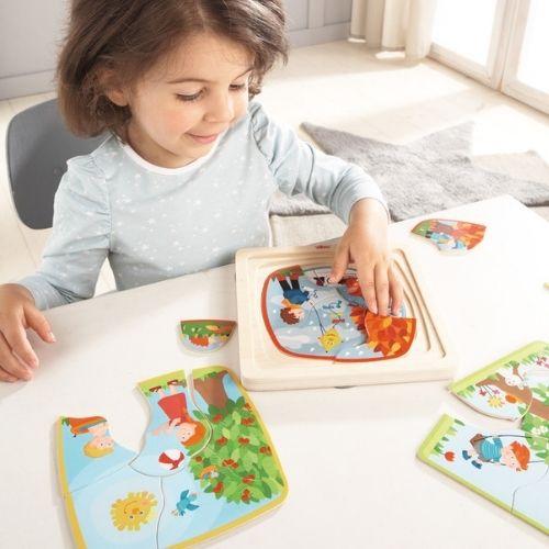 Haba: Seasons Layered Puzzle - Image 2