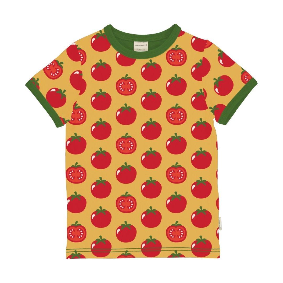 Maxomorra: Tomato Short Sleeve Top