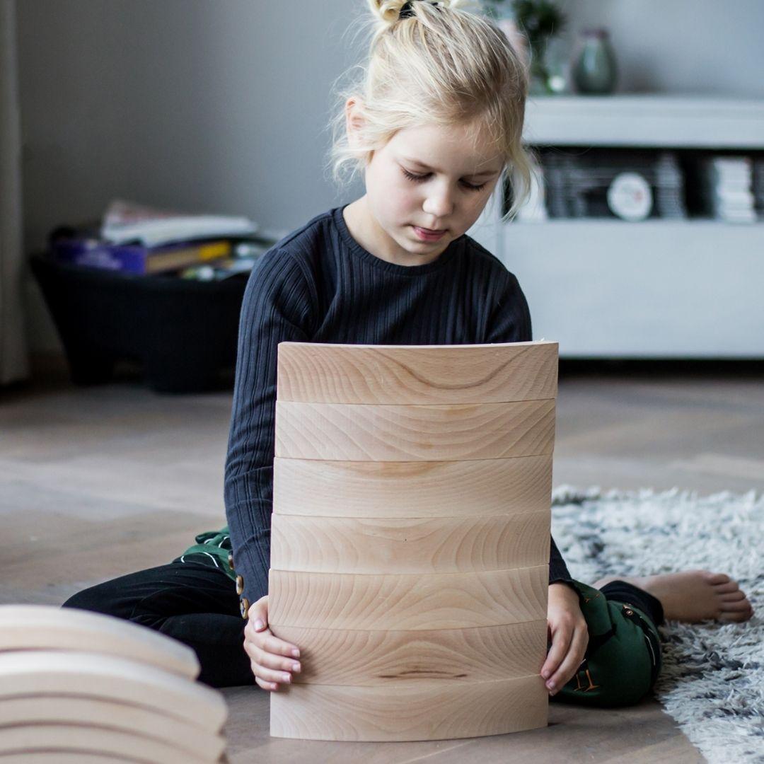 Abel: Blocks 12 (large curved block set) | Malih nog naokrog