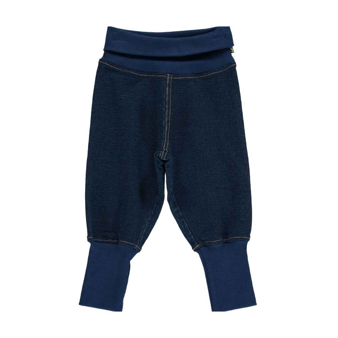 Maxomorra: Rib Sweatpants Indigo