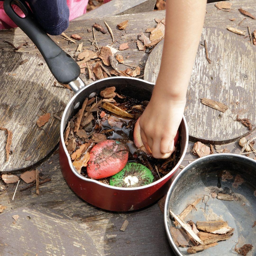 Yellow Door: Fruit Sensory Play Stones - Image 3