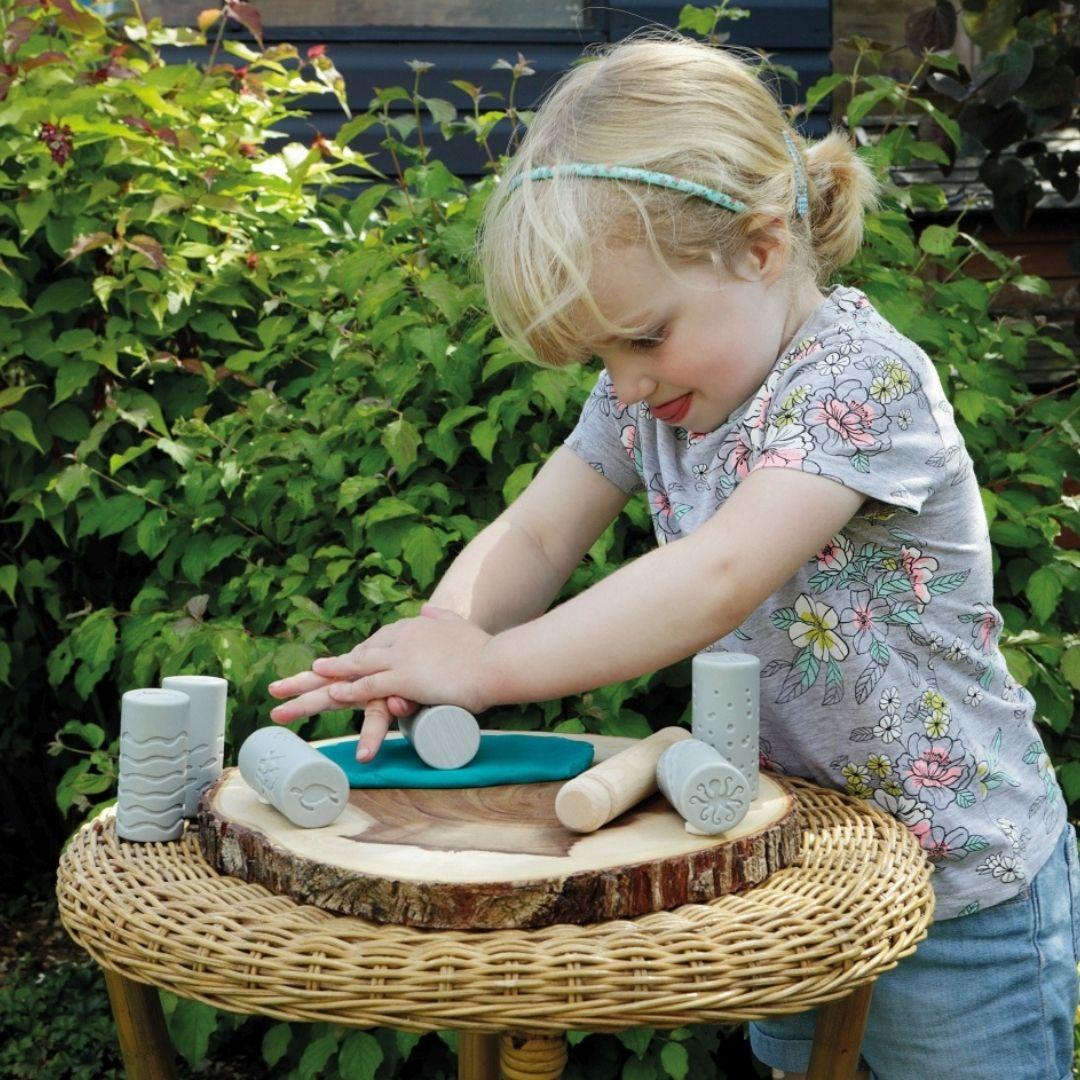 Yellow Door: Ocean Life Playdough Rolling Pin - Image 2