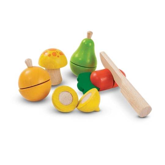 Plan Toys: Set Sadje in zelenjava