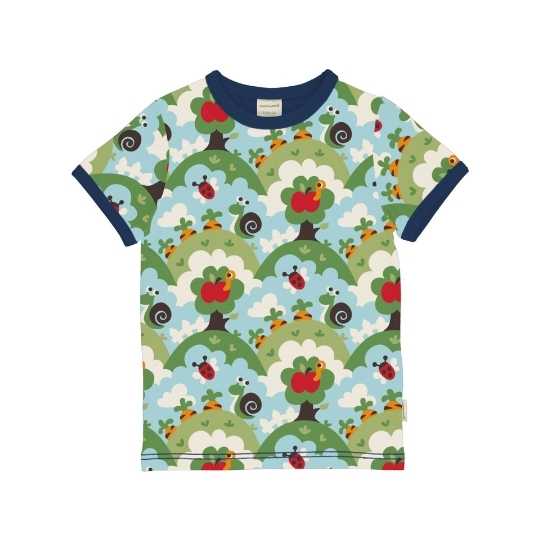 Maxomorra: Garden Short Sleeve Top