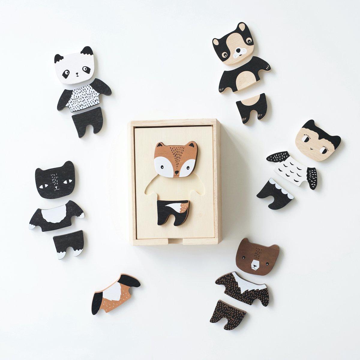 Wee Gallery: Mix and Match Animal Tiles - Image 3