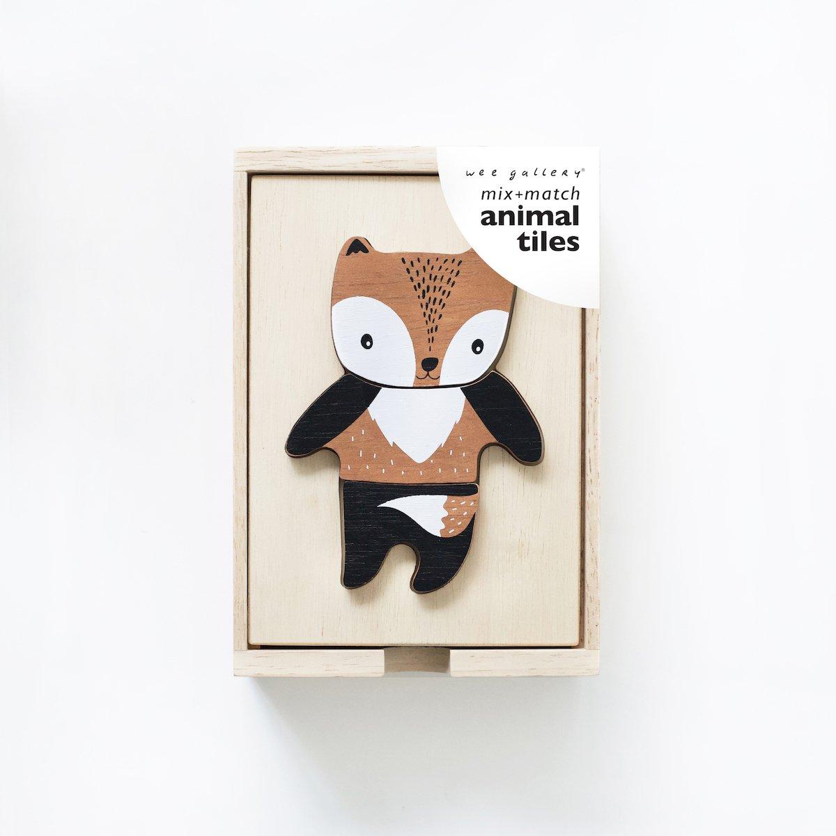 Wee Gallery: Mix and Match Animal Tiles
