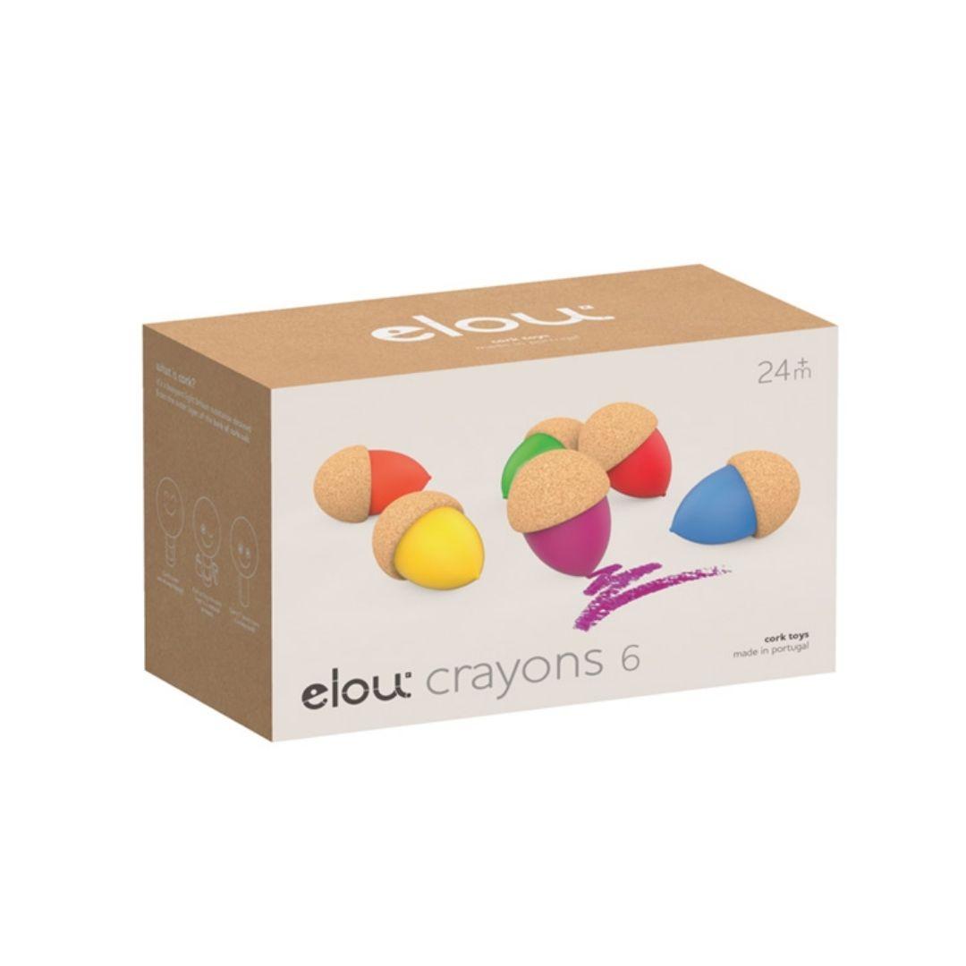 Elou: Voščenke želod (6 kosov) - Image 2