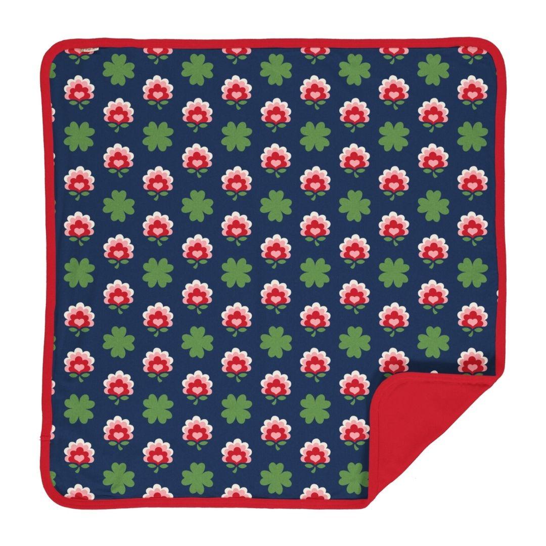Maxomorra: Clover Velour Baby Blanket