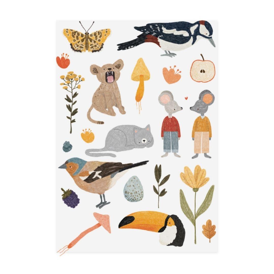 nuukk: Organic Tattoo Woodpecker - Image 2