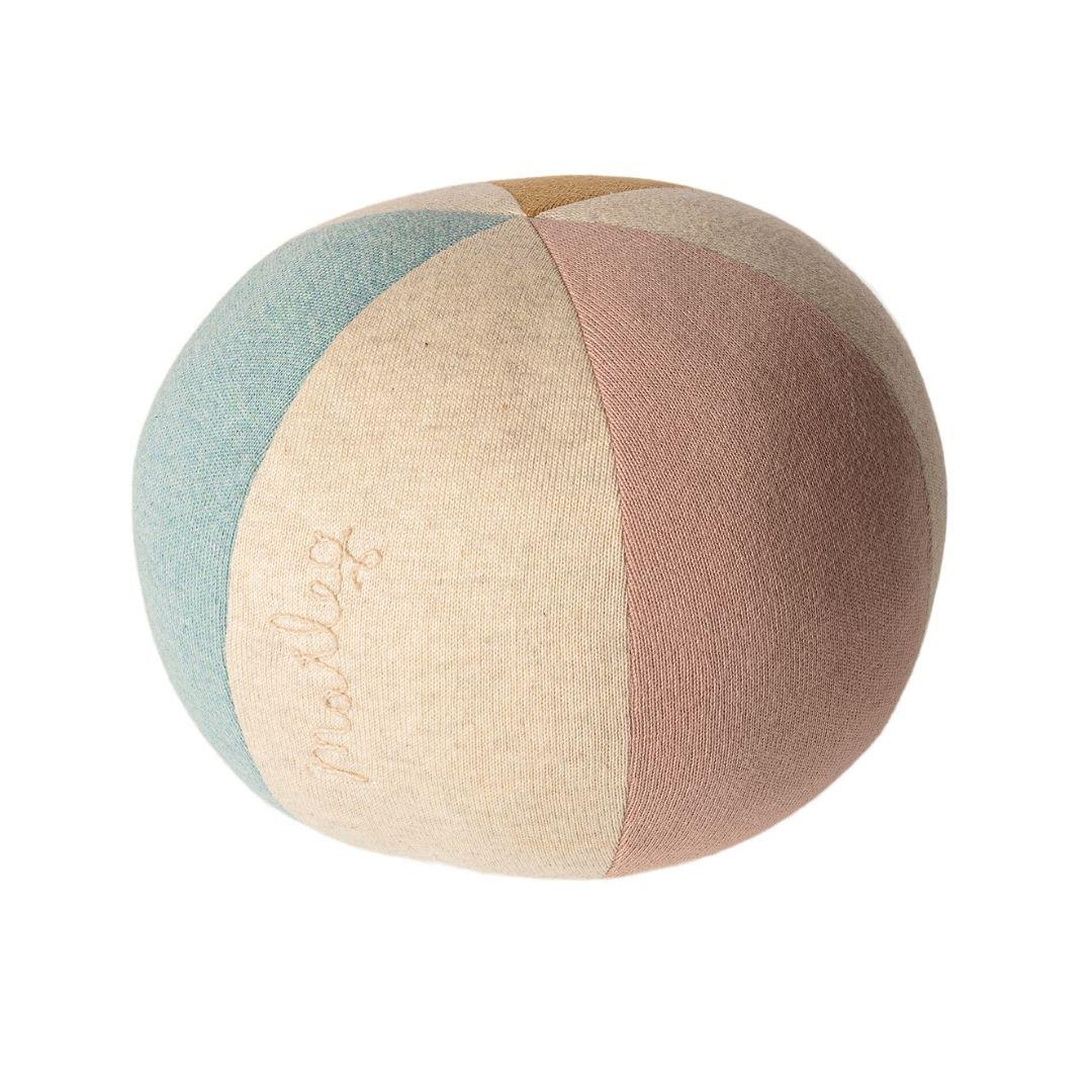 Maileg: Large Soft Ball (light blue & rose)
