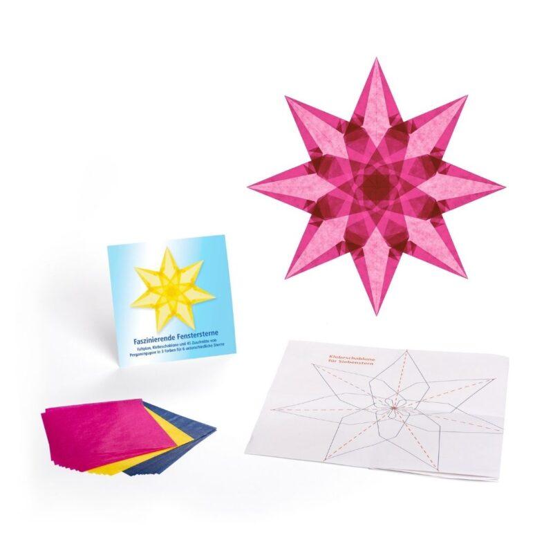 Magic Window Stars Magical Window Stars Kit (intermediate, cold colours) | Malih nog naokrog