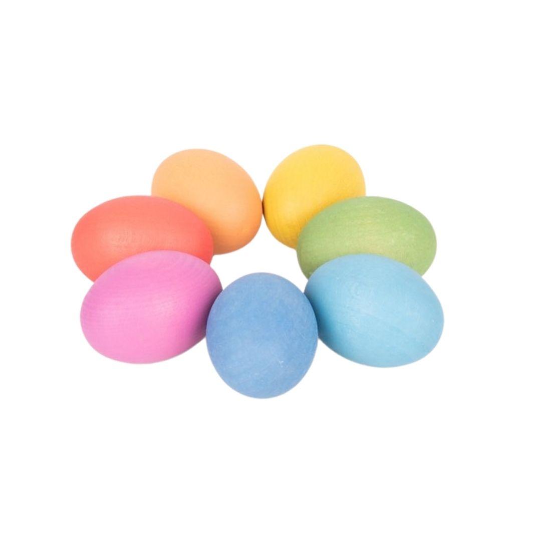 TickiT: Rainbow Wooden Eggs
