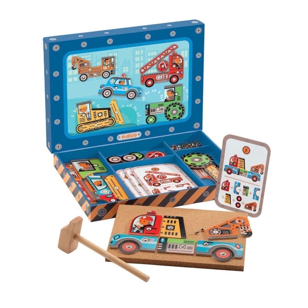 Djeco: Tap Tap Vehicles (hammering game)