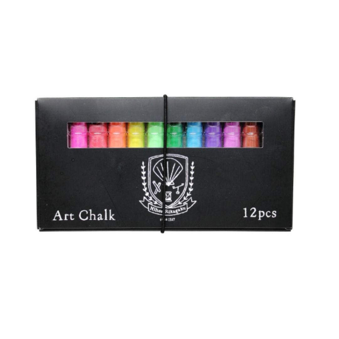 Kitpas: Dustless Art Chalks (12 pieces)