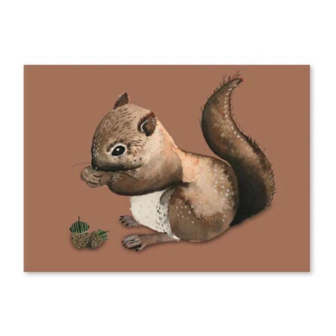 nuukk: Squirrel Postcard