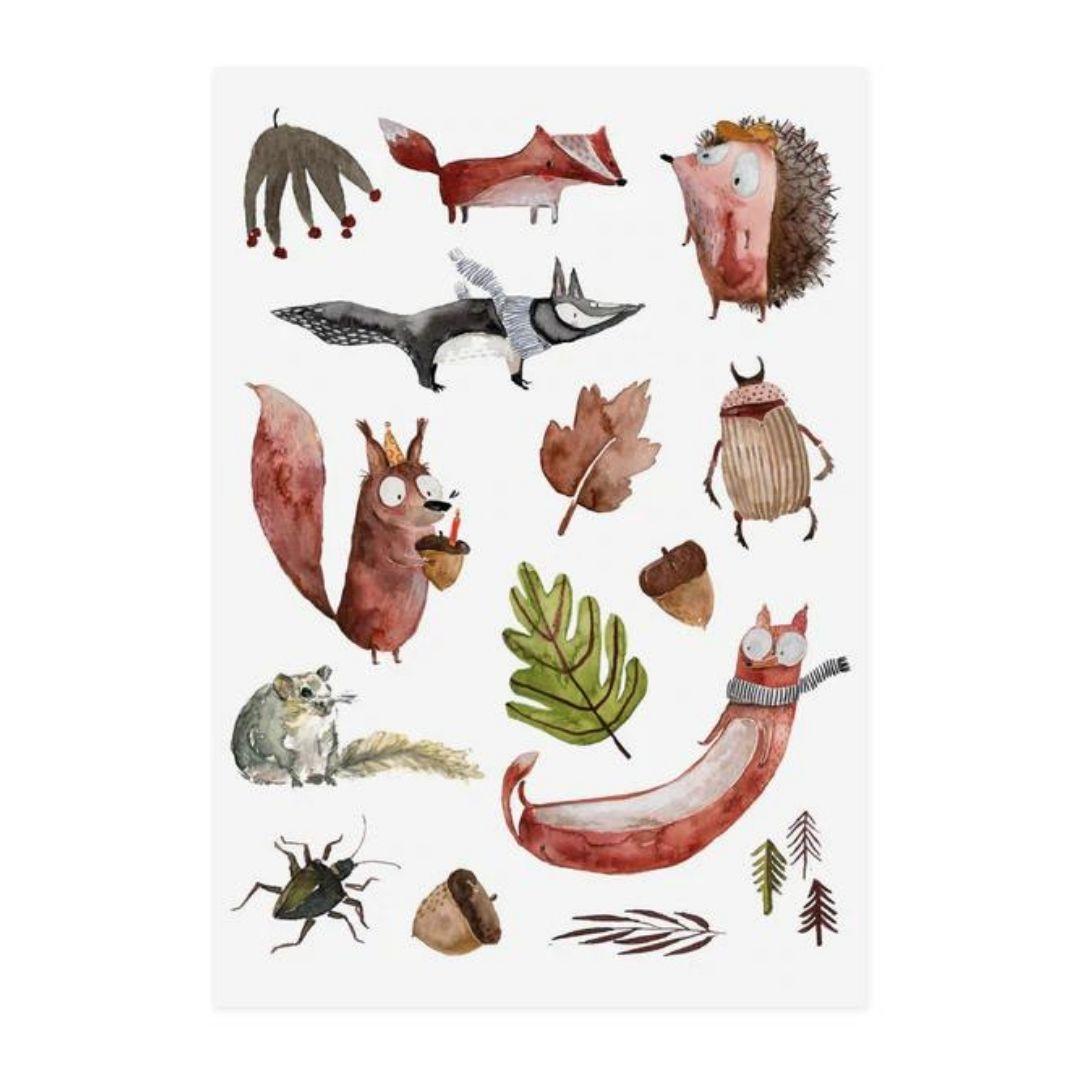 nuukk: Organic Tattoo Autumn Forest - Image 2