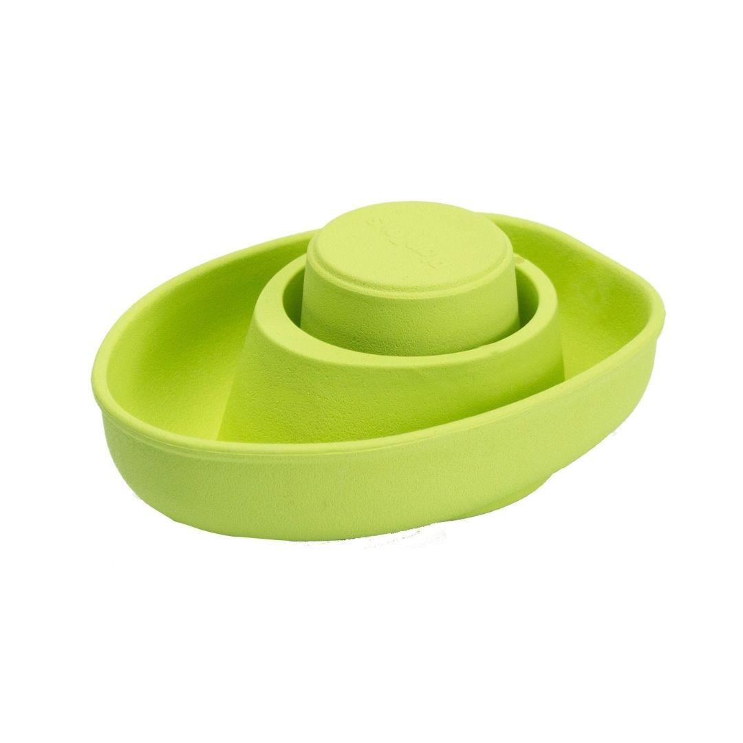 Plan Toys: Convertible Rubber Boat (pastel green)