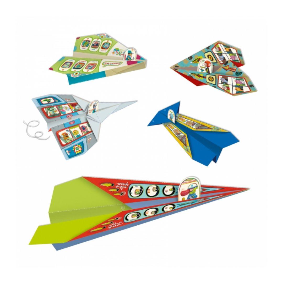 Djeco: Airplane Origami Set - Image 2