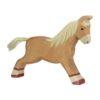 Holztiger wooden figure: lightbrown horse running.