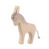 Ostheimer standing donkey wooden figure, part of Family and Farm collection, for Waldorf-inspired imaginative play and storytelling.