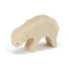 Ostheimer eating sheep wooden figure, part of Family and Farm collection, for Waldorf-inspired imaginative play and storytelling.
