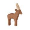 Ostheimer roebuck wooden figure. Part of Forest & Meadows collection, for Waldorf-inspired imaginative play and storytelling.