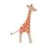 Ostheimer giraffe wooden figure standing. Part of Animals of the World collection, for Waldorf-inspired imaginative play and storytelling.