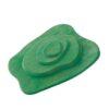 Ostheimer green plywood plates as meadow scenery for small world play.