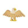 Wooden eagle Holztiger figure, collector's item.