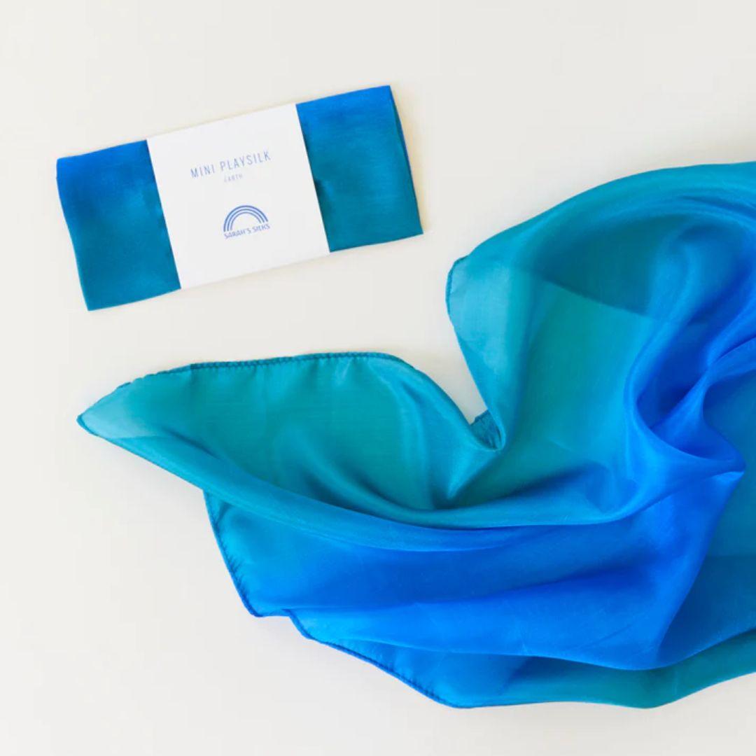 Sarah's Silks: Mini svilena rutka Ocean