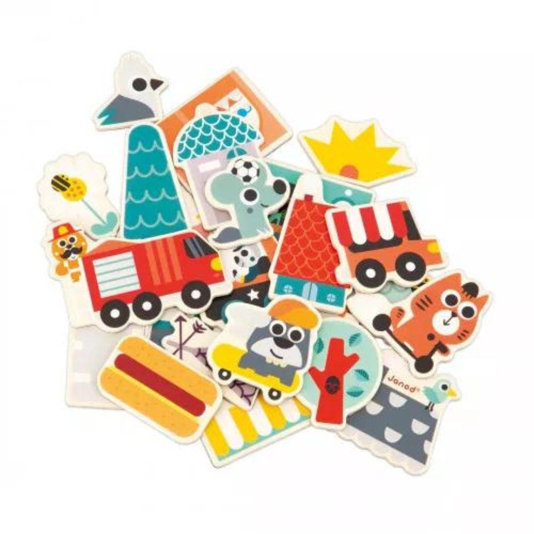 Janod: Set magnetov Mesto - Image 2