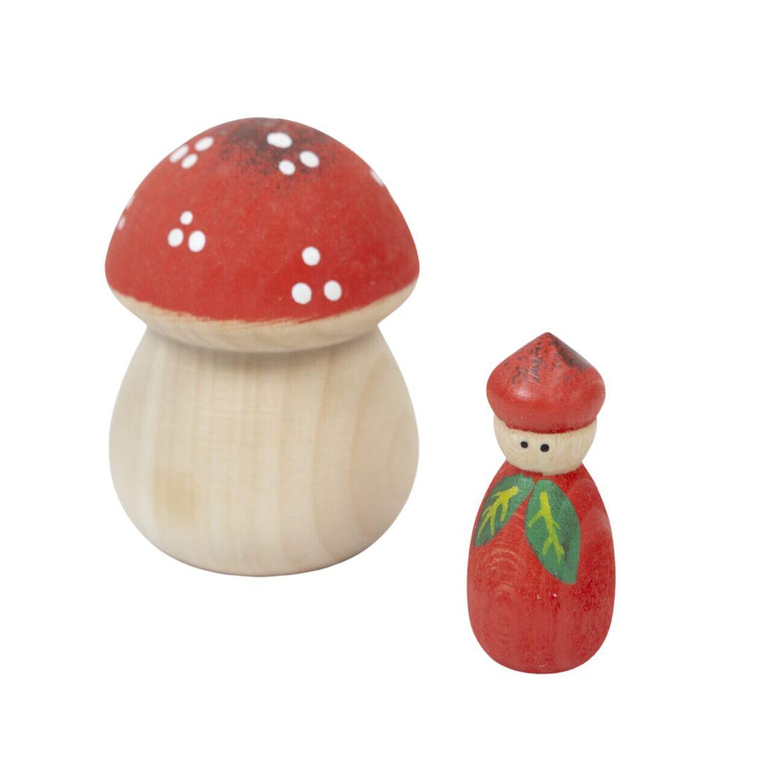 OplaToys: Forest Gnome in Mushroom (summer)