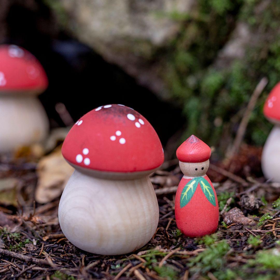 OplaToys: Forest Gnome in Mushroom (summer) - Image 4