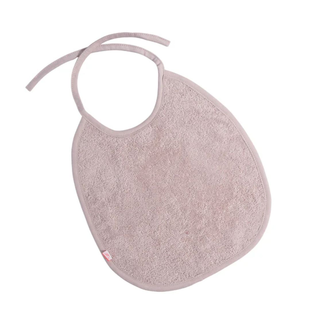 Kikadu: Pale Rose Bib (100% organic cotton)
